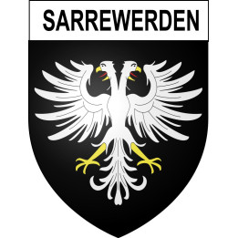 Sarrewerden Sticker wappen, gelsenkirchen, augsburg, klebender aufkleber