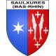 Stickers coat of arms Saulxures (Bas-Rhin) adhesive sticker