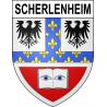 Stickers coat of arms Scherlenheim adhesive sticker