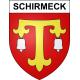 Schirmeck 67 ville sticker blason écusson autocollant adhésif