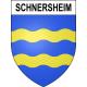 Schnersheim Sticker wappen, gelsenkirchen, augsburg, klebender aufkleber