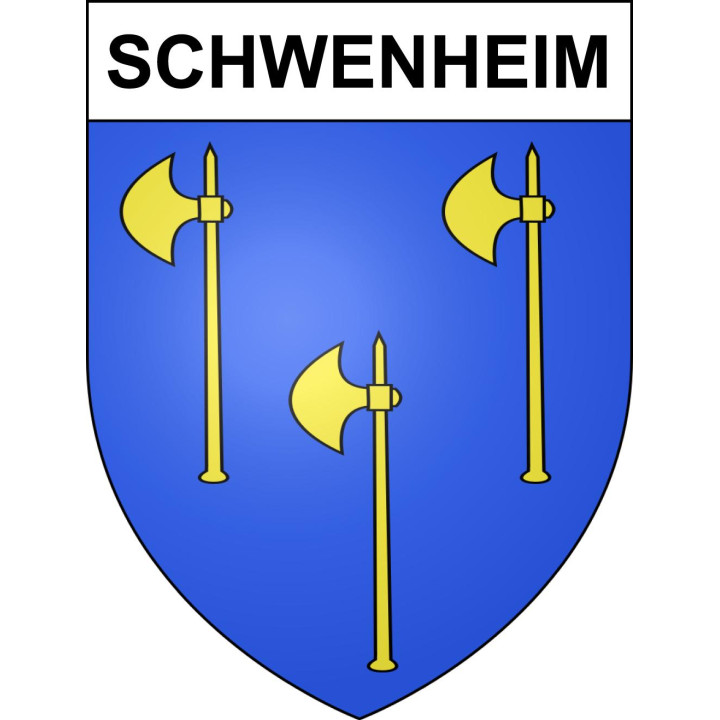 Stickers coat of arms Schwenheim adhesive sticker