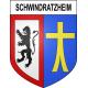 Schwindratzheim 67 ville sticker blason écusson autocollant adhésif