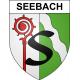 Stickers coat of arms Seebach adhesive sticker