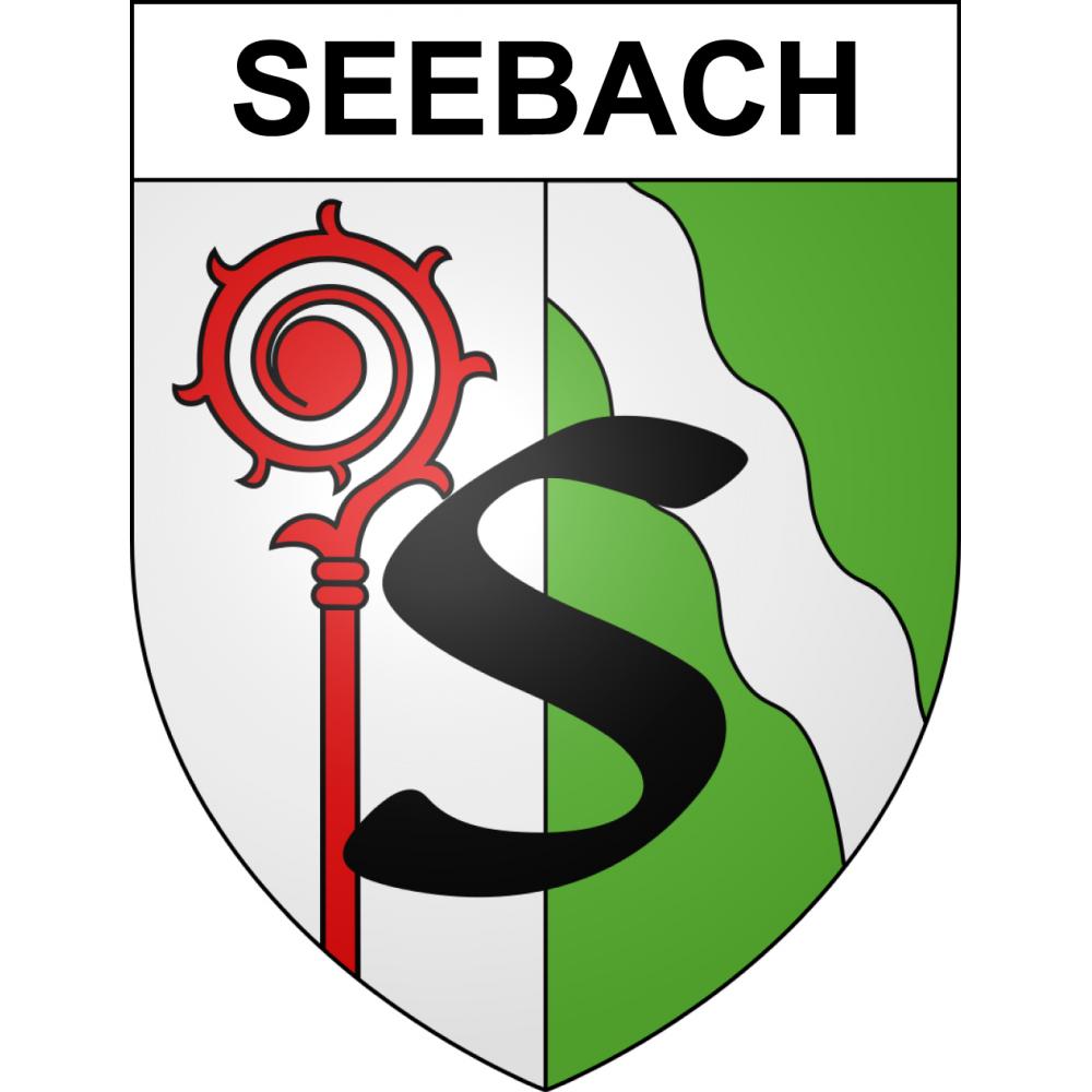 Stickers coat of arms Seebach adhesive sticker
