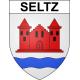 Seltz Sticker wappen, gelsenkirchen, augsburg, klebender aufkleber