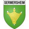 Adesivi stemma Sermersheim adesivo