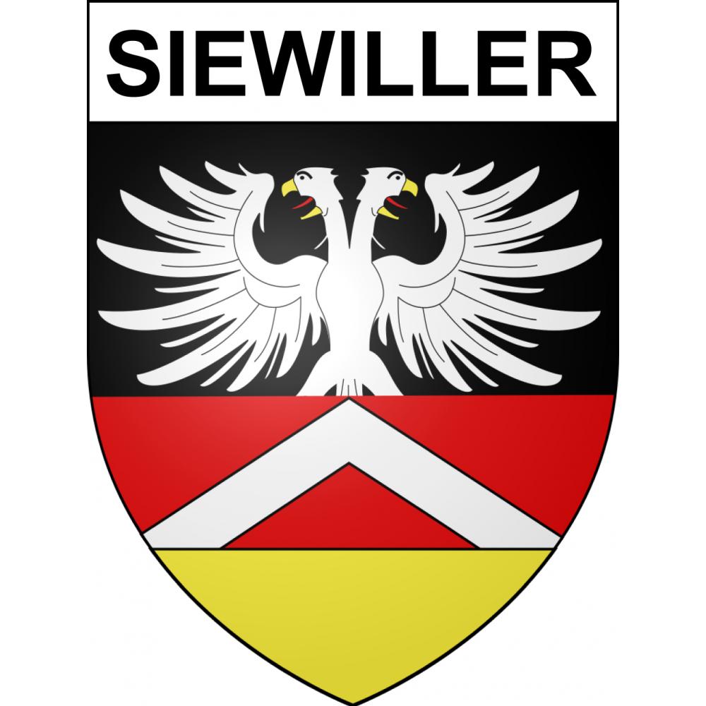 Siewiller Sticker wappen, gelsenkirchen, augsburg, klebender aufkleber