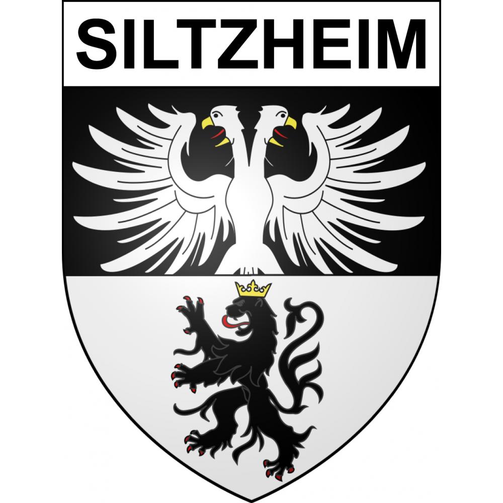 Siltzheim 67 ville sticker blason écusson autocollant adhésif