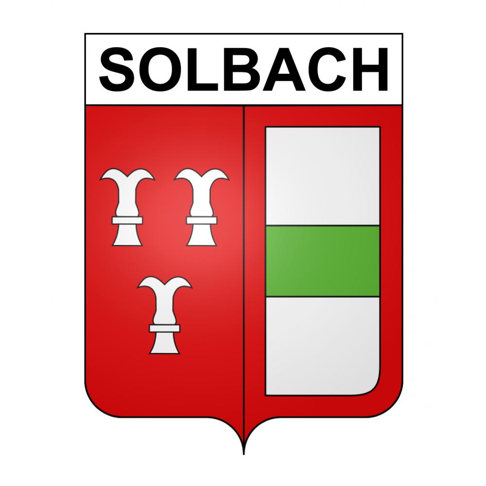 Adesivi stemma Solbach adesivo