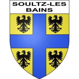 Stickers coat of arms Soultz-les-Bains adhesive sticker