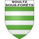 Pegatinas escudo de armas de Soultz-sous-Forêts adhesivo de la etiqueta engomada