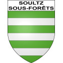 Stickers coat of arms Soultz-sous-Forêts adhesive sticker