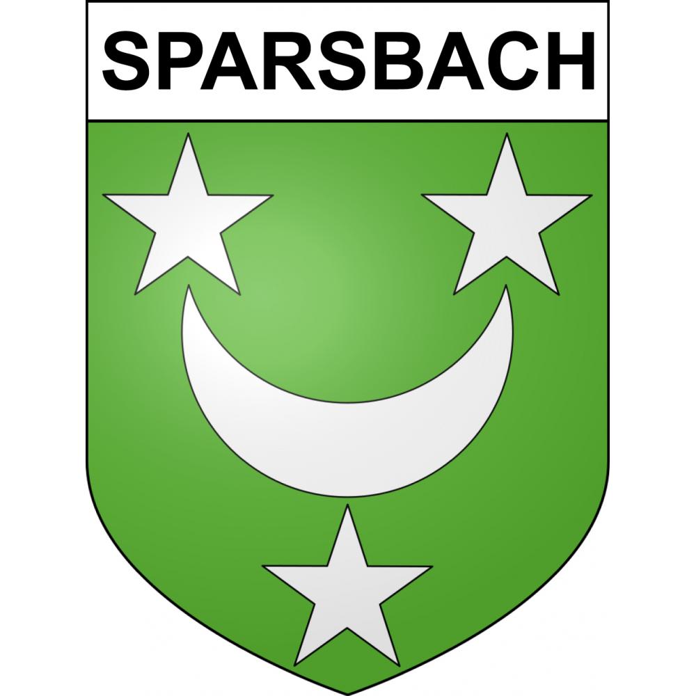 Sparsbach Sticker wappen, gelsenkirchen, augsburg, klebender aufkleber