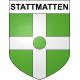 Stattmatten 67 ville sticker blason écusson autocollant adhésif