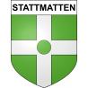 Stattmatten 67 ville sticker blason écusson autocollant adhésif