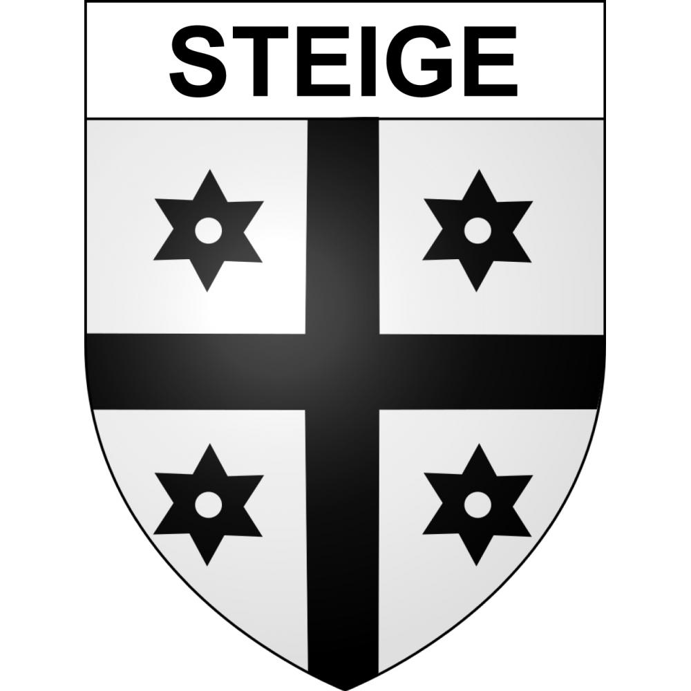 Stickers coat of arms Steige adhesive sticker