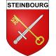 Stickers coat of arms Steinbourg adhesive sticker
