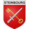Steinbourg 67 ville sticker blason écusson autocollant adhésif