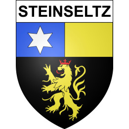 Steinseltz 67 ville sticker blason écusson autocollant adhésif
