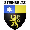 Pegatinas escudo de armas de Steinseltz adhesivo de la etiqueta engomada