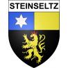 Pegatinas escudo de armas de Steinseltz adhesivo de la etiqueta engomada