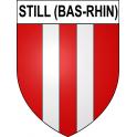 Stickers coat of arms Still (Bas-Rhin) adhesive sticker