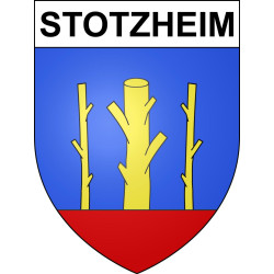 Stotzheim Sticker wappen, gelsenkirchen, augsburg, klebender aufkleber