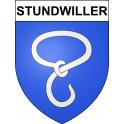 Stickers coat of arms Stundwiller adhesive sticker