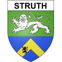 Stickers coat of arms Struth adhesive sticker