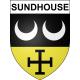 Stickers coat of arms Sundhouse adhesive sticker
