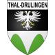 Thal-Drulingen Sticker wappen, gelsenkirchen, augsburg, klebender aufkleber