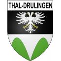 Thal-Drulingen Sticker wappen, gelsenkirchen, augsburg, klebender aufkleber