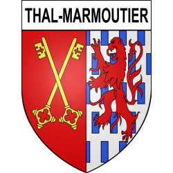 Thal-Marmoutier Sticker wappen, gelsenkirchen, augsburg, klebender aufkleber