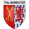 Thal-Marmoutier 67 ville sticker blason écusson autocollant adhésif