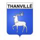 Stickers coat of arms Thanvillé adhesive sticker