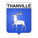 Stickers coat of arms Thanvillé adhesive sticker
