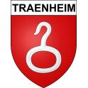 Traenheim Sticker wappen, gelsenkirchen, augsburg, klebender aufkleber