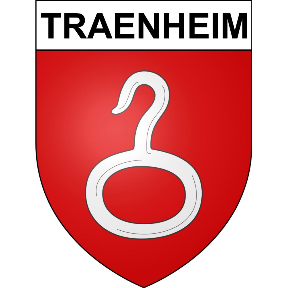 Stickers coat of arms Traenheim adhesive sticker