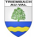 Stickers coat of arms Triembach-au-Val adhesive sticker
