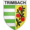 Pegatinas escudo de armas de Trimbach adhesivo de la etiqueta engomada
