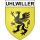 Adesivi stemma Uhlwiller adesivo
