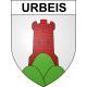 Urbeis Sticker wappen, gelsenkirchen, augsburg, klebender aufkleber