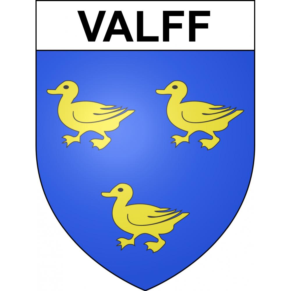 Stickers coat of arms Valff adhesive sticker