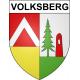 Volksberg Sticker wappen, gelsenkirchen, augsburg, klebender aufkleber