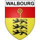 Adesivi stemma Walbourg adesivo