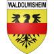 Adesivi stemma Waldolwisheim adesivo