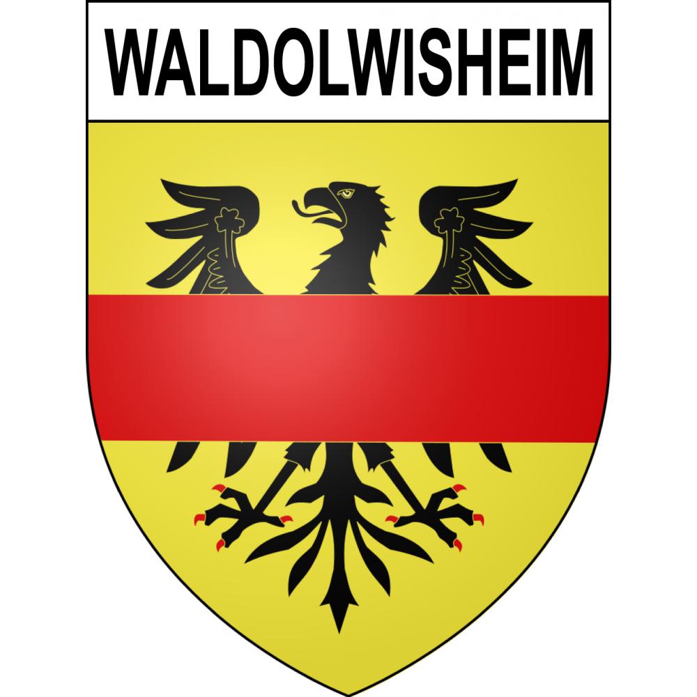Adesivi stemma Waldolwisheim adesivo