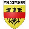 Waldolwisheim Sticker wappen, gelsenkirchen, augsburg, klebender aufkleber