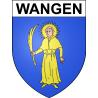 Wangen 67 ville sticker blason écusson autocollant adhésif